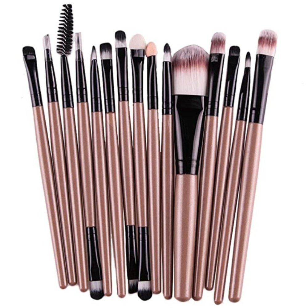 2/$9 15 Piece Makeup Brush Tool Set